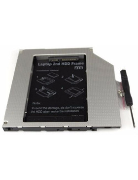 Adaptador Para Segundo HD Ou SSD 2.5 SATA 9.5mm Caddy