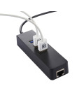 Adaptador Hub USB C - Gigabit LAN/USB 3.0