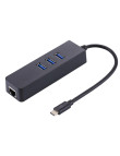 Adaptador Hub USB C - Gigabit LAN/USB 3.0