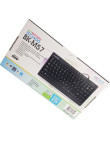 Teclado Mini Multimídia USB 