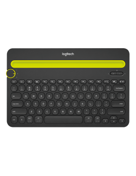 Teclado Bluetooth Logitech Com Apoio P/ Celular/Tablet K480