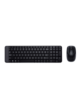 Teclado e Mouse sem fio Logitech MK220 