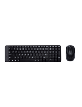 Teclado e Mouse sem fio Logitech MK220 