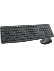 Teclado e Mouse sem fio Logitech MK235 