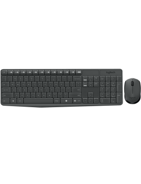 Teclado e Mouse sem fio Logitech MK235 