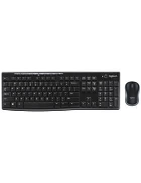 Teclado e Mouse sem fio Logitech MK270 