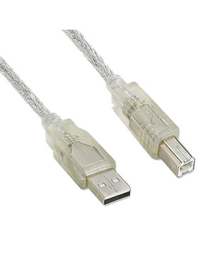 Cabo USB A + B para impressora 