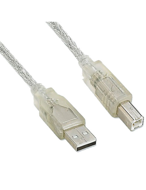 Cabo USB A + B para impressora 