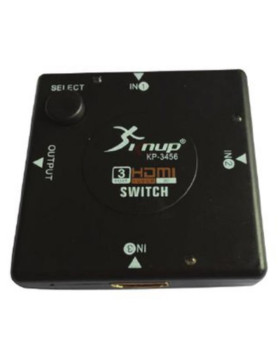 Hub Hdmi Switch 3 Portas 3x1 Splitter Amplificador Hdtv