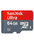 Cartão Micro Sdhc 64gb Ultra Sd Sandisk Classe 10 80mb/s 