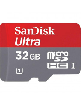 Cartão Micro Sdhc 32gb Ultra Sd Sandisk Classe 10 80mb/s 