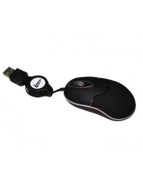 Mouse MINI Óptico Retrátil 